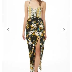 Strappy back maxi dress